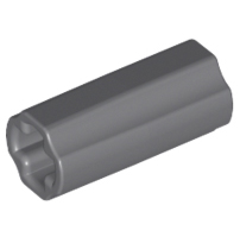 Technic, As Koppeling 2L Dark Bluish Gray